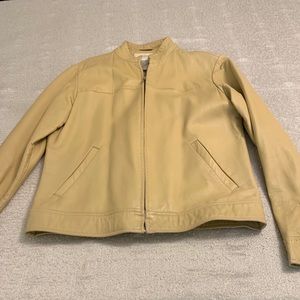 AMAZING VINTAGE LIZ CLAIBORNE LEATHER JACKET